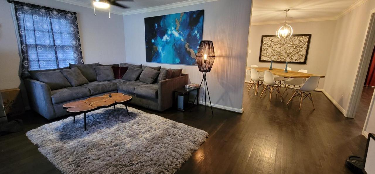 The Harby Street House - Close To U Of H, Stadiums, Downtown, Med Center ヒューストン エクステリア 写真